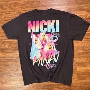 Nicki Minaj Pink Friday Tour 2 T-Shirt Short Sleeve - Size XL